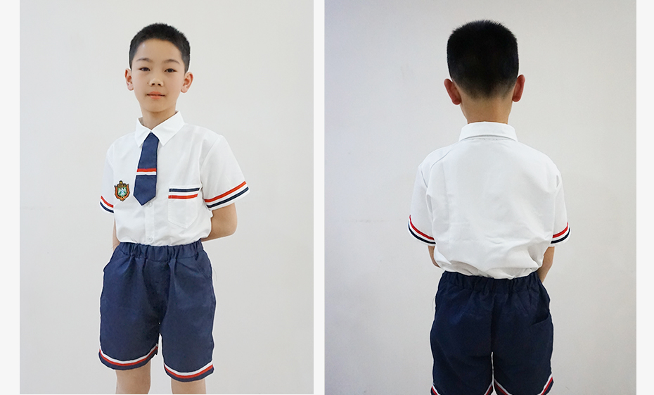 中小学生夏季校服定制