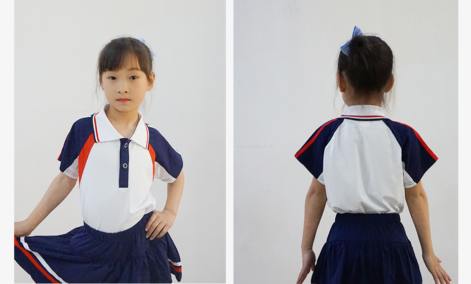 中小学生夏季校服定制