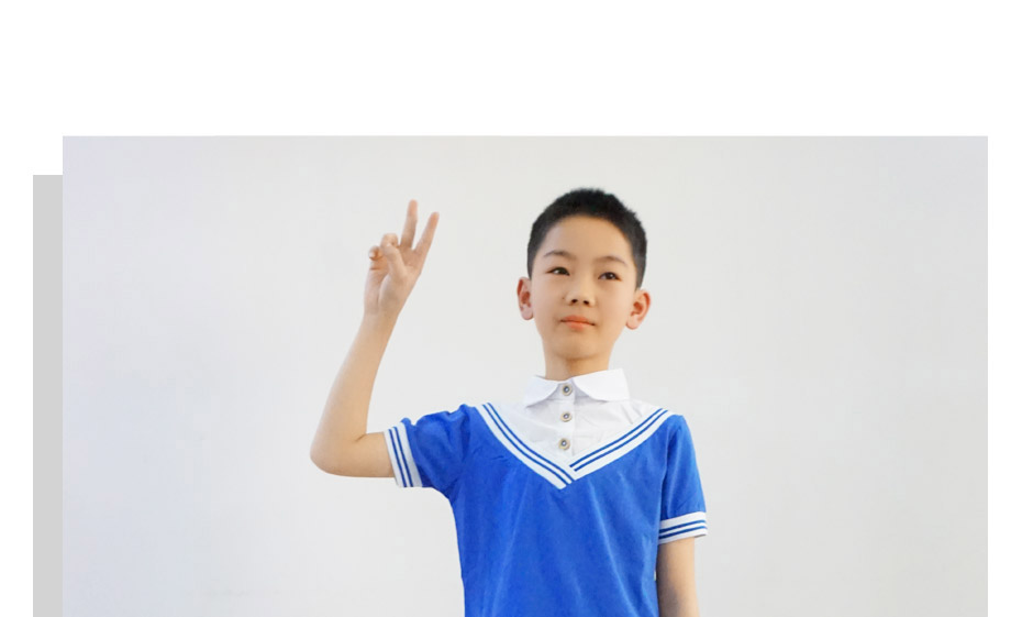 中小学生夏季校服定制 113